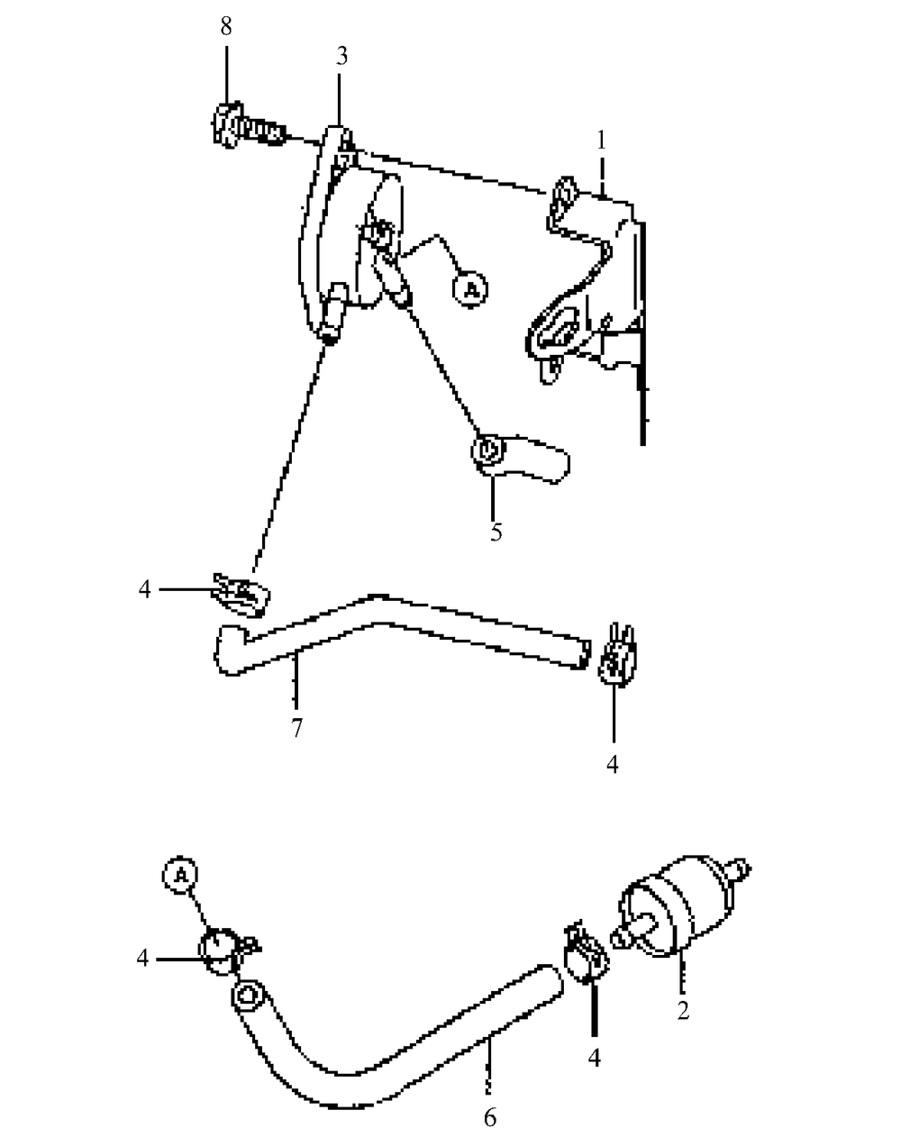 Fh500v-As02 Fuel Delivery System Diagram and Parts List for GF1748 55AE234M150-WAM Cub Cadet Lawn Mower